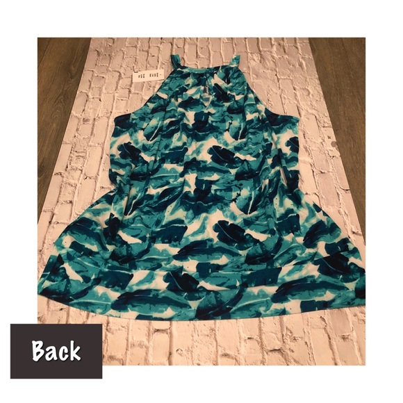 Ricki’s High Neck White, Turquoise, Green Tank Top US L - Picture 8 of 8